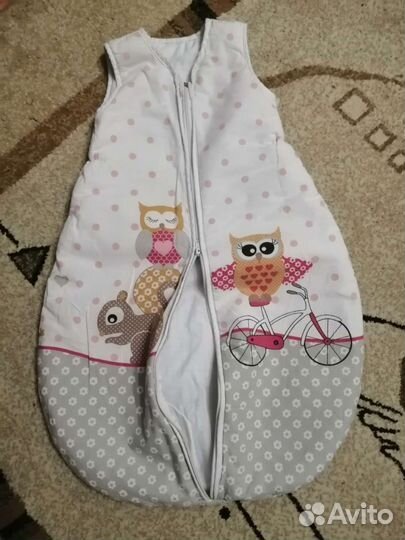 Спальный мешок детский теплый