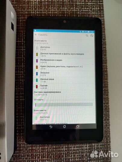 Планшет asus fonepad 7 16+32гб