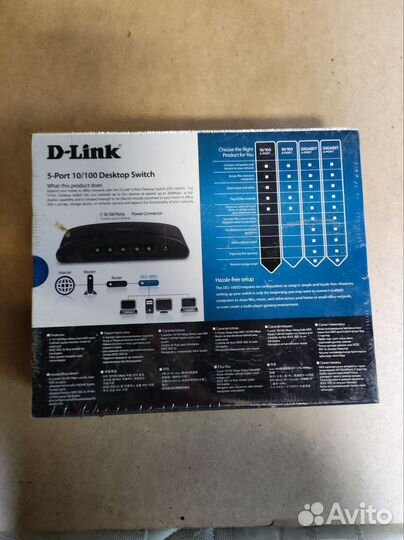 Коммутатор TP-link 5 port Desktop Switch 10/100M