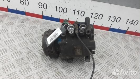 Компрессор кондиционера бензиновый honda jazz 1 (4