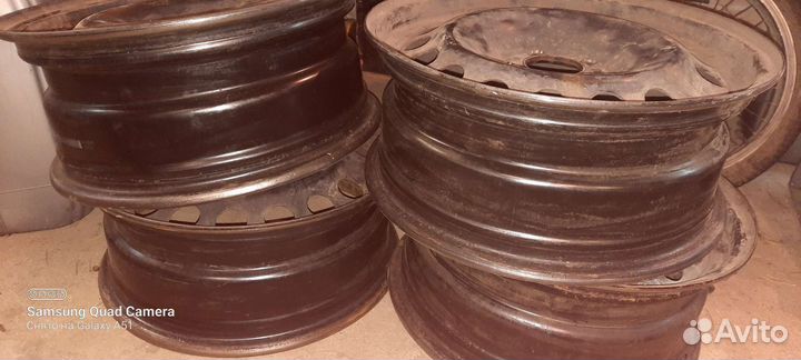 Штампованные диски на опель вектра с