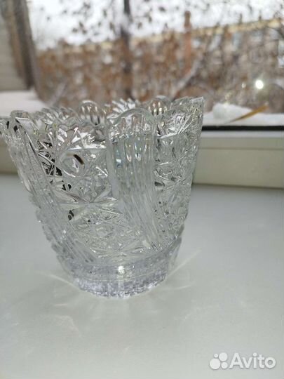 Ваза хрустальная СССР