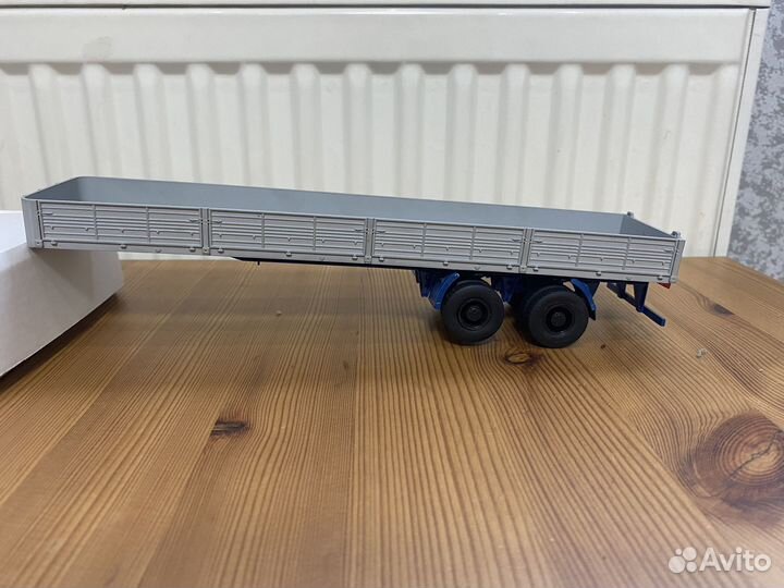 Полуприцеп одаз 93971, железная рама