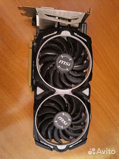 Видеокарта rx 580 8gb msi на запчасти