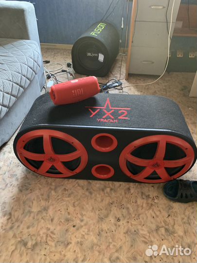 Активный сабвуфер урал ас-У12А Двойной