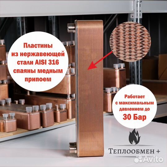 Теплообменник водяной тт 50-40 для отопления