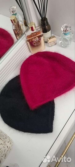 Шапка бини женская (пух норки)