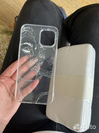 Чехол и стекла на iPhone 12 pro max