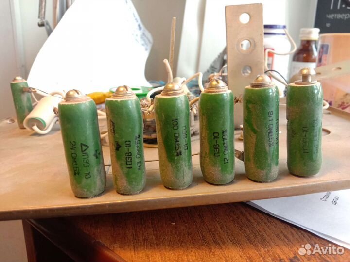 Резисторы мощные проволочные