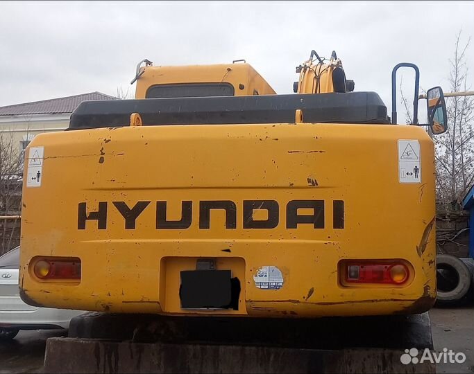 Колёсный экскаватор Hyundai R170W-7, 2007