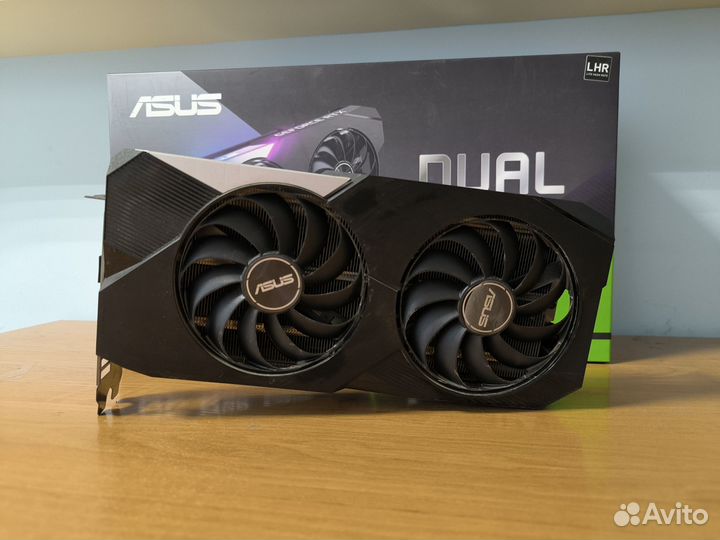 Видеокарта asus Dual GeForce RTX 3060 Ti V2 OC