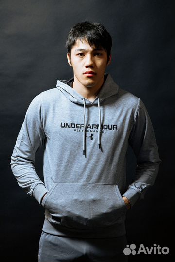 Кофта худи Under Armour silver