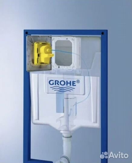 Инсталляция Grohe Чёрная