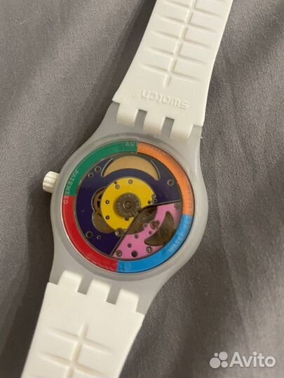 Часы Swatch Sistem 51White sutw400