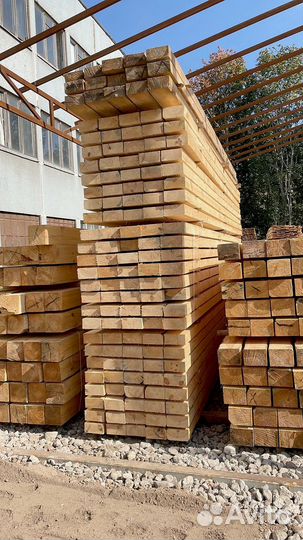 Доска обрезная 25х100х6000мм 1 сорт ГОСТ