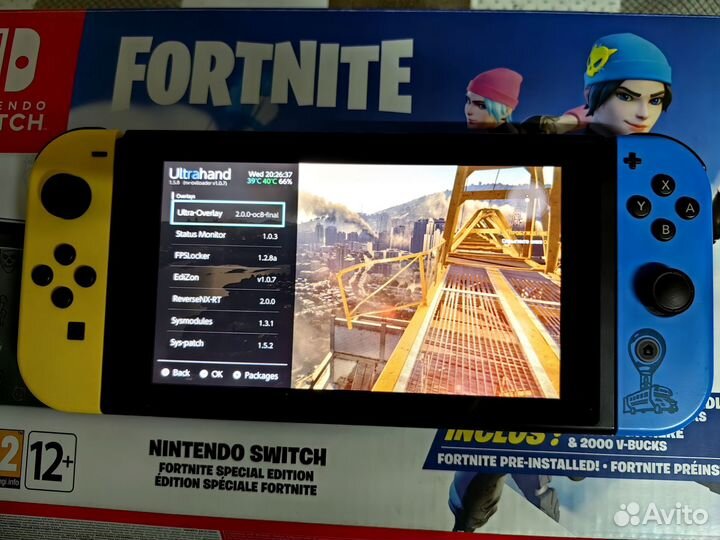 Nintendo switch rev 2 прошитая идеал