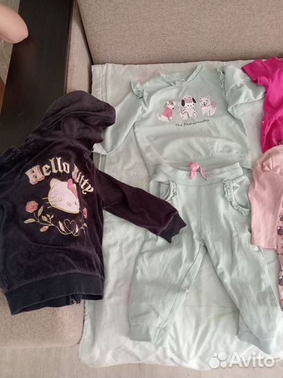 Вещи пакетом на девочку 86,92