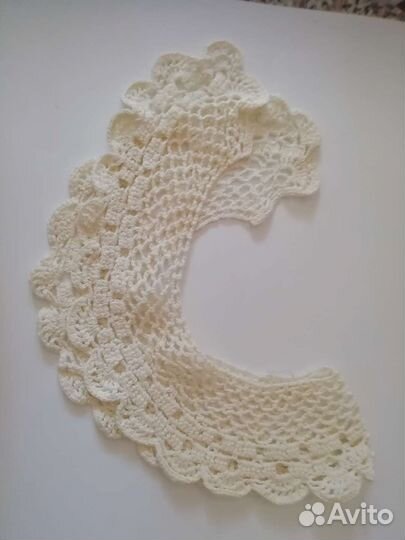 Кружевной воротник. Ручная работа