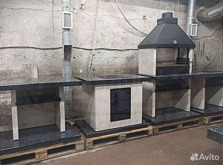 Модульная печь барбекю в наличии