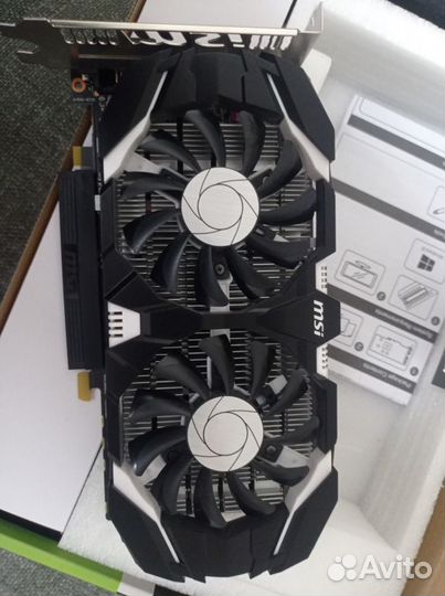 Видеокарта MSI GeForce GTX 1050 Ti OC