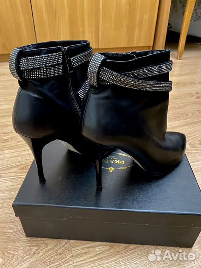 Ботильоны натуральная кожа 40