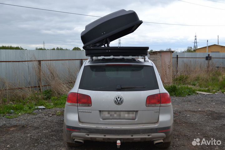 Автобокс на крышу Ветлан 1100 л на Renault Twingo