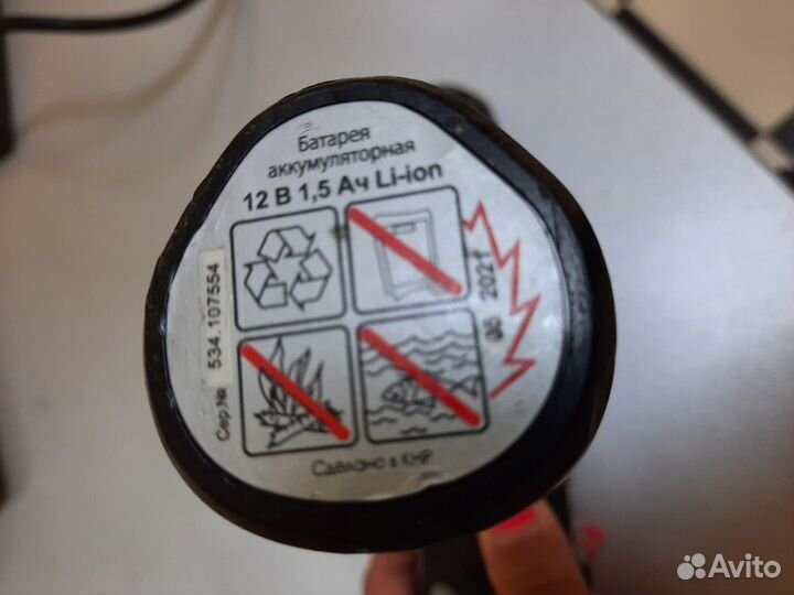 Шуруповерт Интерскол да-12эр-02
