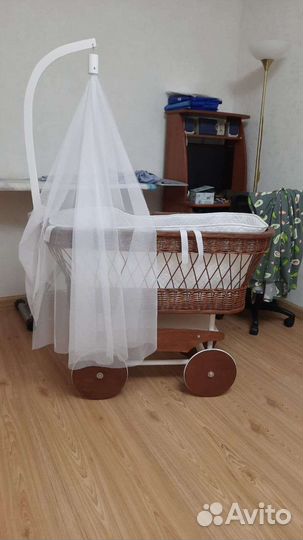 Люлька колыбель плетеная