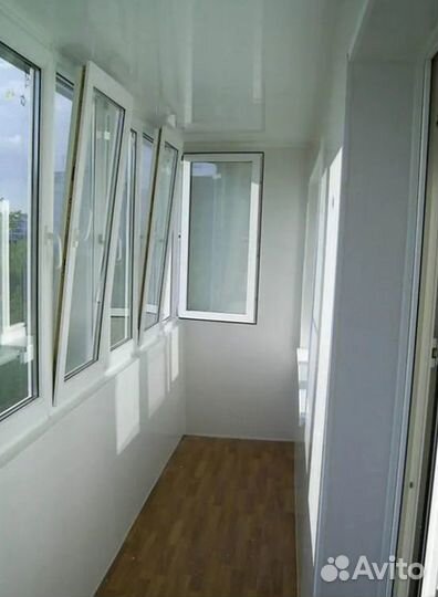 Окна на балкон теплое