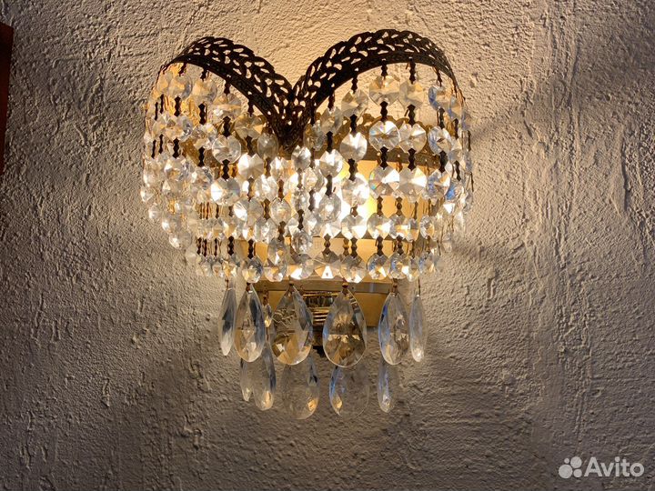 Светильник хрустальный