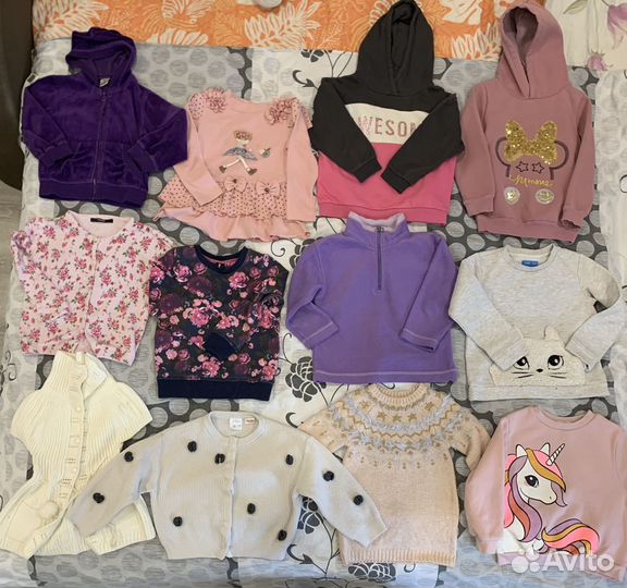 Вещи пакетом 98-104 для девочек