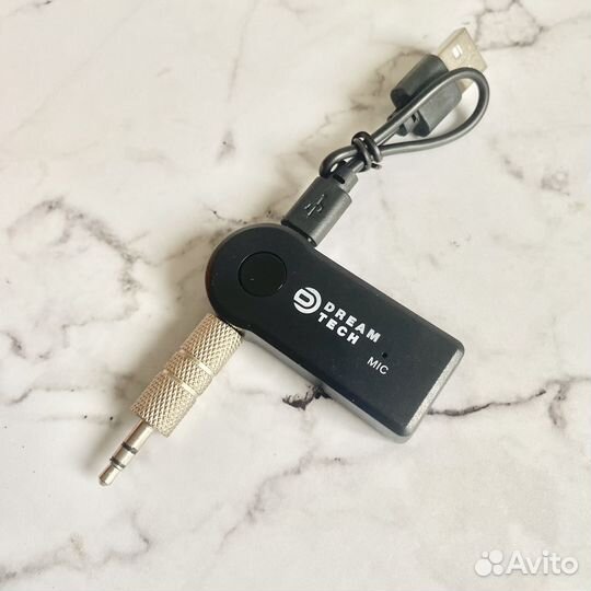 Bluetooth-адаптер в авто AUX 3.5mm + USB