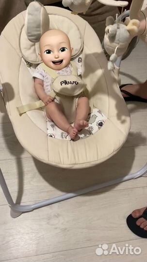 Детские электронные качели