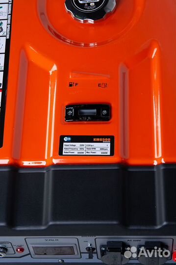 Бензиновый генератор 5 квт 220В с электростартом