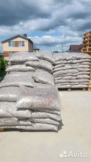 Кора мульча сосны средней фракции