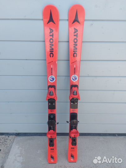 Горные лыжи детские спортцех sl+gs с креплениями