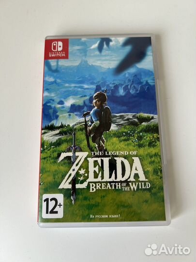 The legend of Zelda breath of the wild картридж