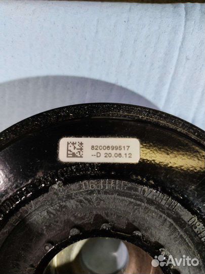 Шкив коленвала renault