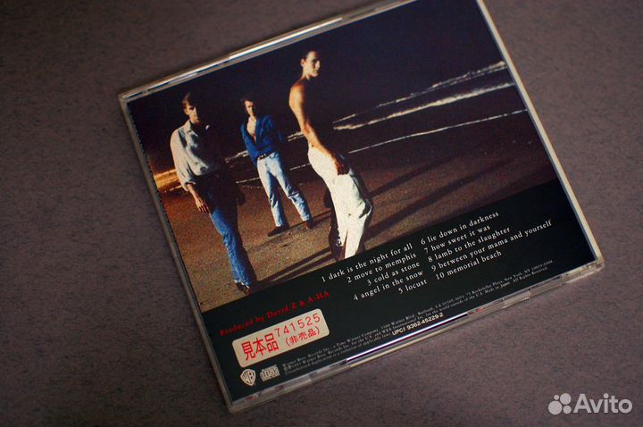 A-HA Memorial Beach (1993, Japan promo, 1st press)