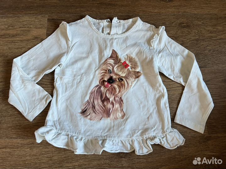 Лонгсливы на девочку 92-98