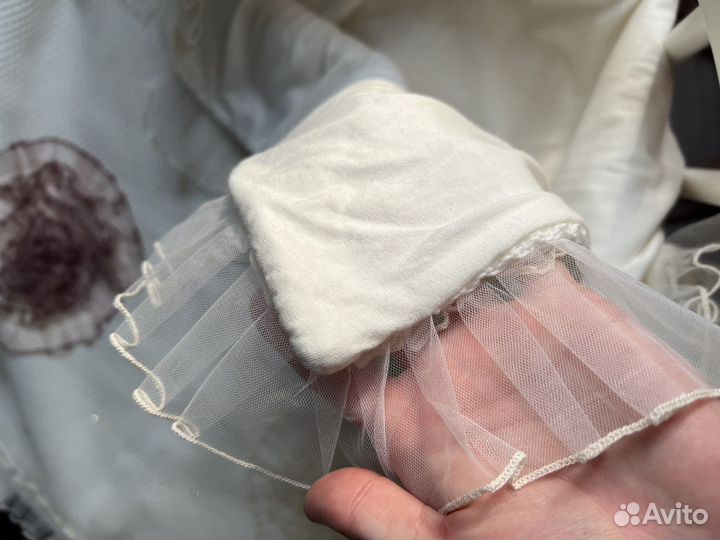 Плед детский на выписку из роддома новый