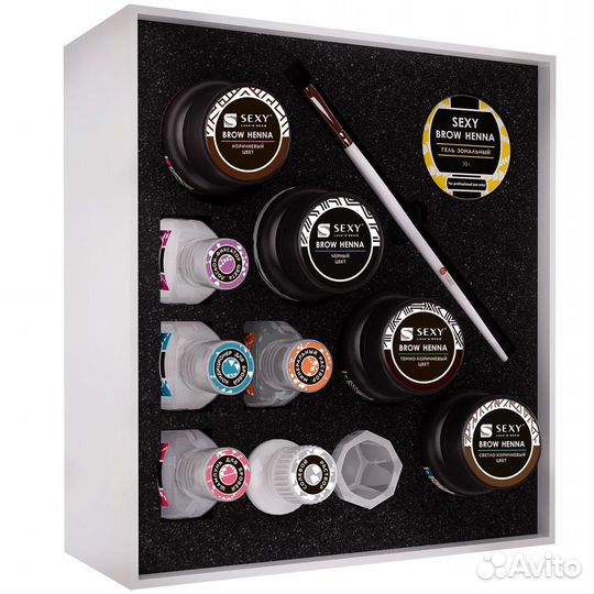 Набор хны для бровей Sexy Brow Henna
