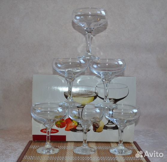 Набор бокалов фужеров
