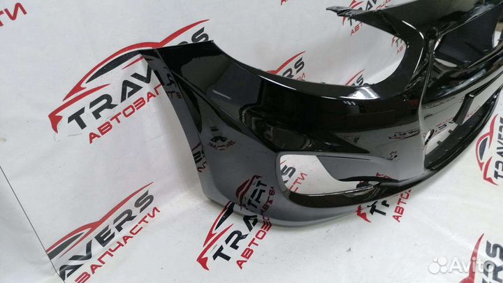 Бампер перед. Hyundai Solaris с 10г.черный MZH