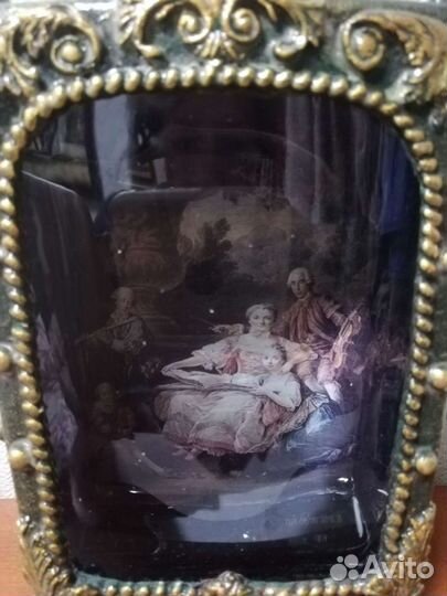 Бутылка декорированная 