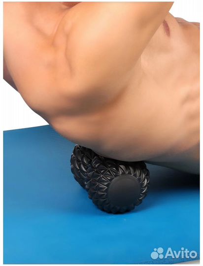 Мячик массажный двойной для мфр Indigo 18x10 см