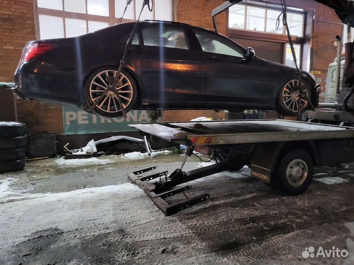 В разборе Мерседес W222-6.3S AMG 2015 год