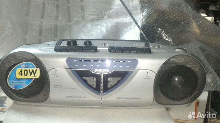 Магнитола Philips 2x, Sharp