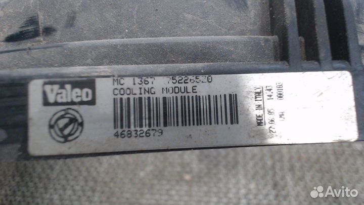 Вентилятор радиатора Fiat Croma, 2005