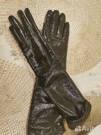 Перчатки кожаные